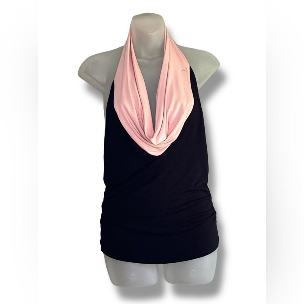 Arden B halter top in contrasting colors NEW